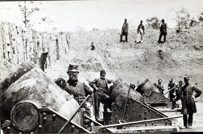 Battery No.4 near Yorktown, 1862 by Mathew B. Brady